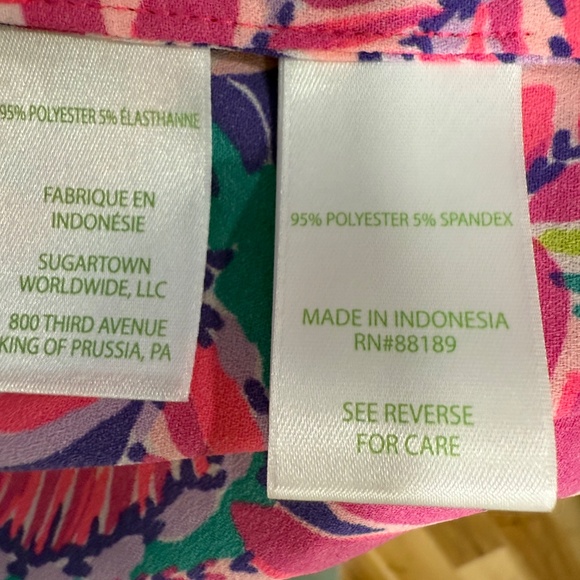NWT Lilly Pulitzer,  Winona Stretch Tunic, Size Medium - Picture 3 of 12